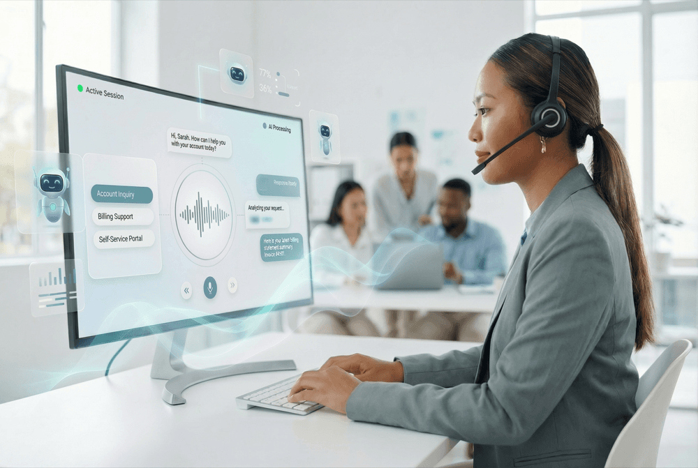 Modernizing Contact Centers with Intelligent IVR Self-Service